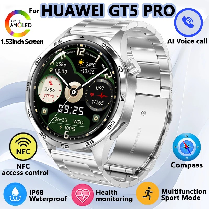 ȭ GT5 PRO 100+    Ʈġ NFC ħ   Ÿ̸ ǰ ˸  Ʈġ